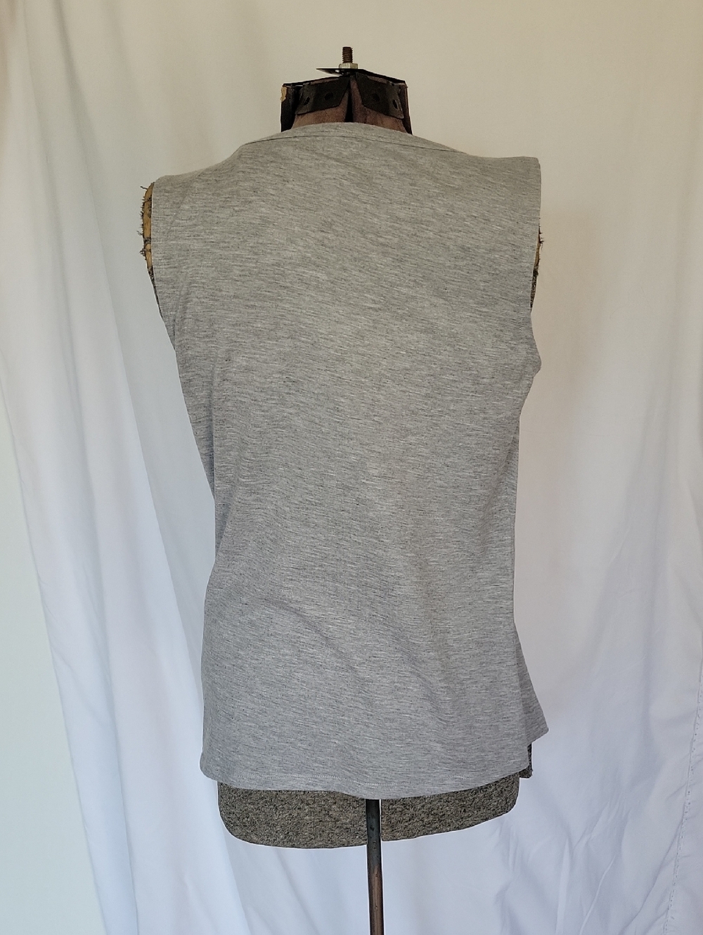 Michael Kors Tank Top, Small, Gray/Silver - Picture 4 of 8